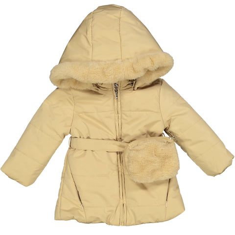 GIUBBOTTO CON MARSUPIO IN PELOUCHE