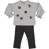 COMPLETO MAGLIA CON PAILLETTES E JEGGINGS