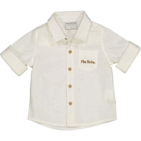 CAMICIA IN MISTO LINO