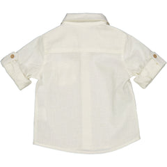 CAMICIA IN MISTO LINO