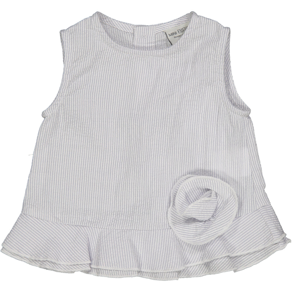 BLUSA RIGATA MAXI FIORE