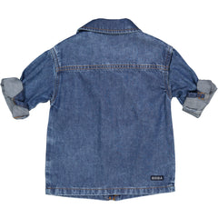 CAMICIA OVERSIZE IN JEANS