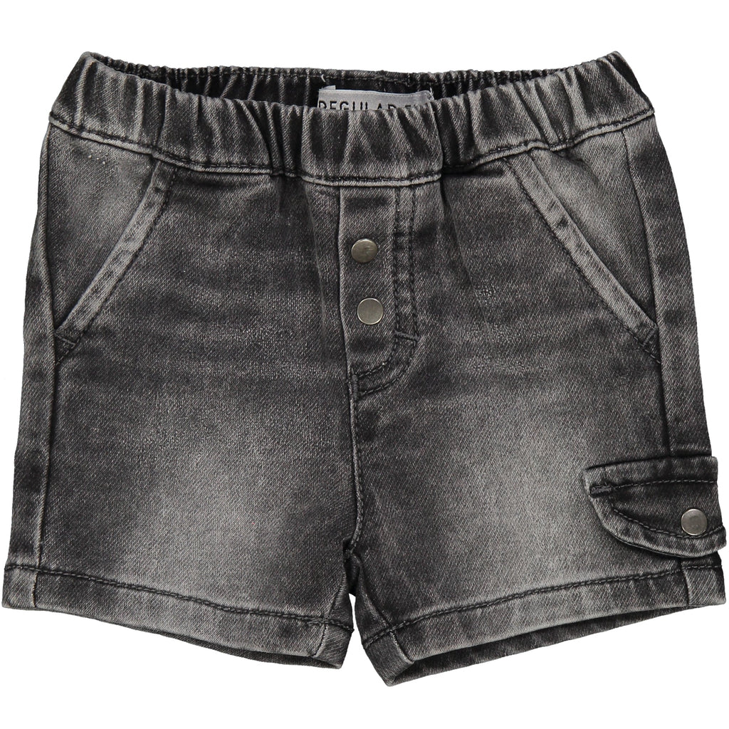BERMUDA FELPA STRETCH EFFETTO DENIM