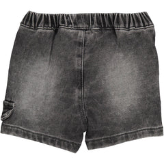 BERMUDA FELPA STRETCH EFFETTO DENIM