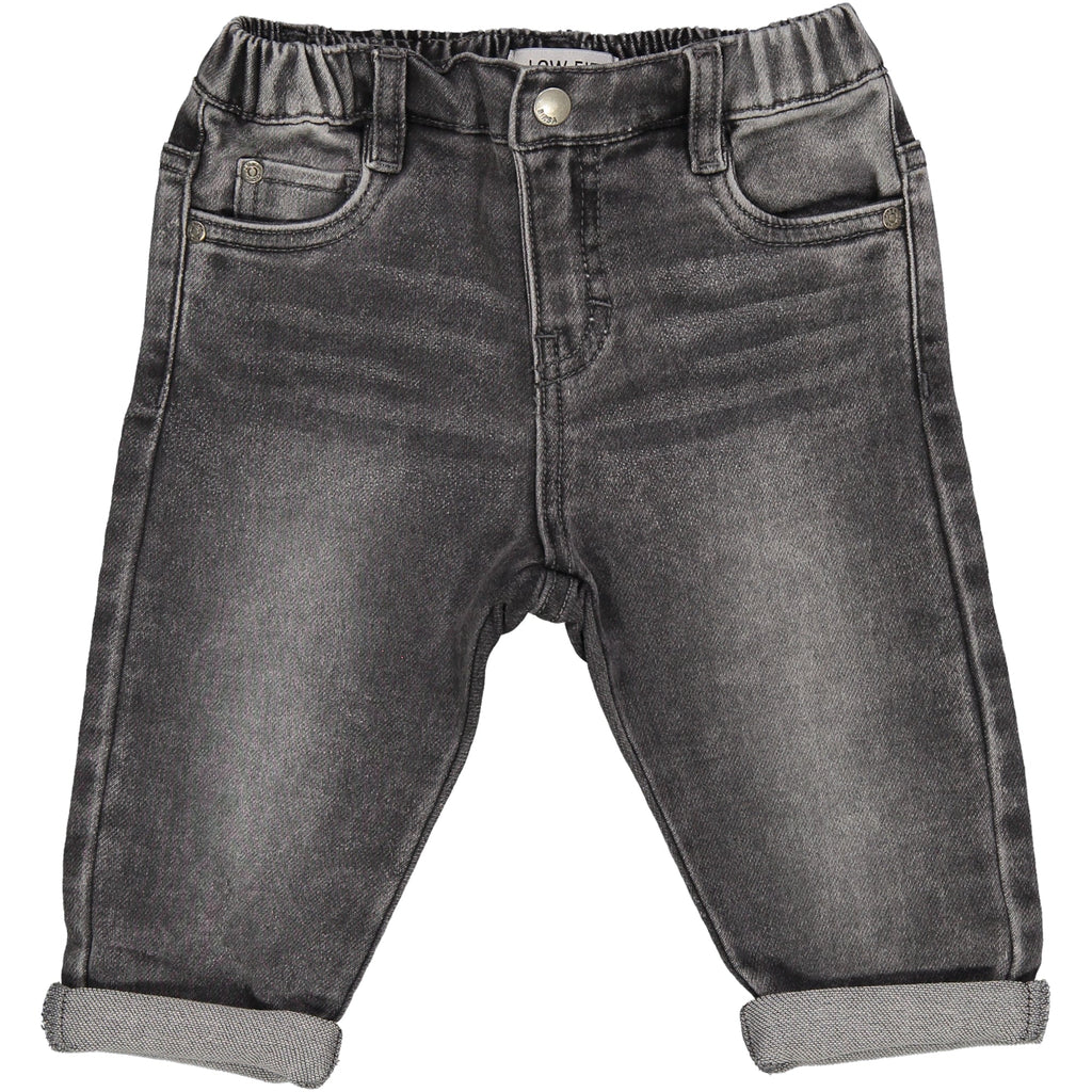 PANTALONE FELPA EFFETTO DENIM