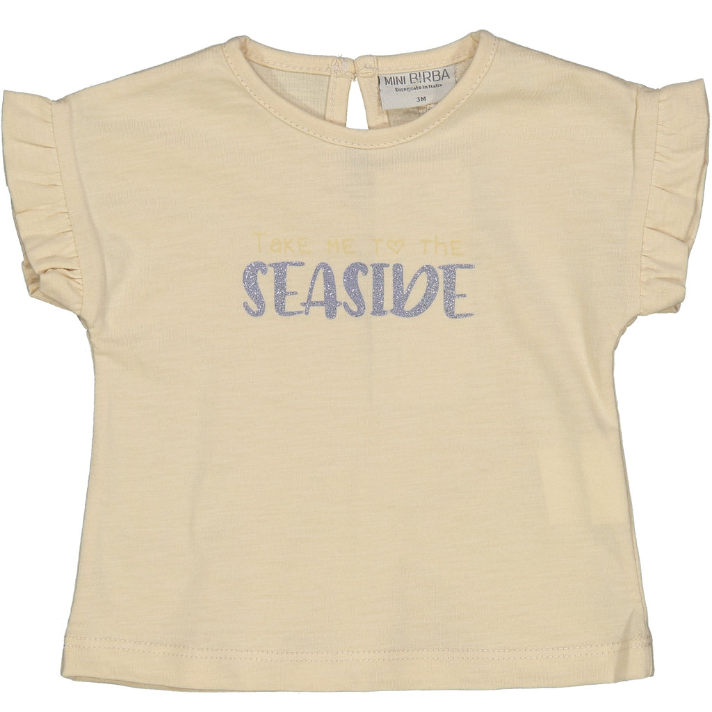 TSHIRT SCRITTA GLITTER