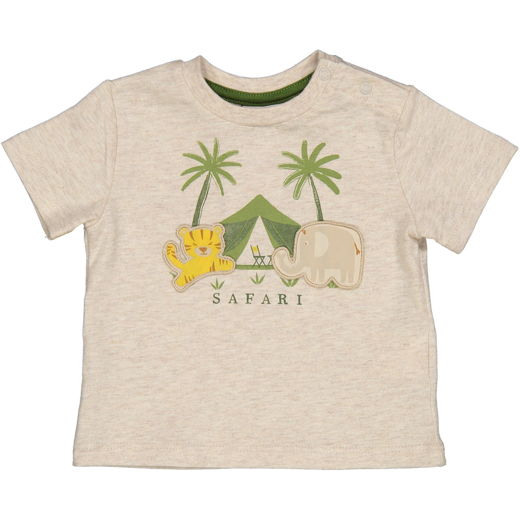 TSHIRT CON TIGROTTO ED ELEFANTINO
