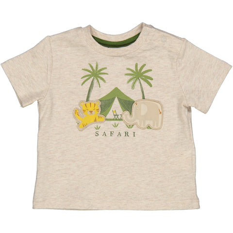 TSHIRT CON TIGROTTO ED ELEFANTINO