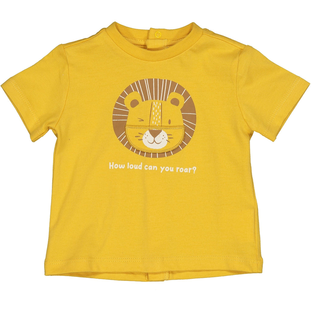 TSHIRT LEONE CON MUSETTO 3D