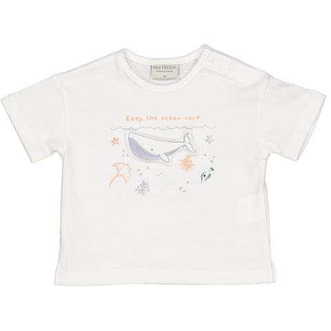 TSHIRT OVERSIZE CON BALENA 3D