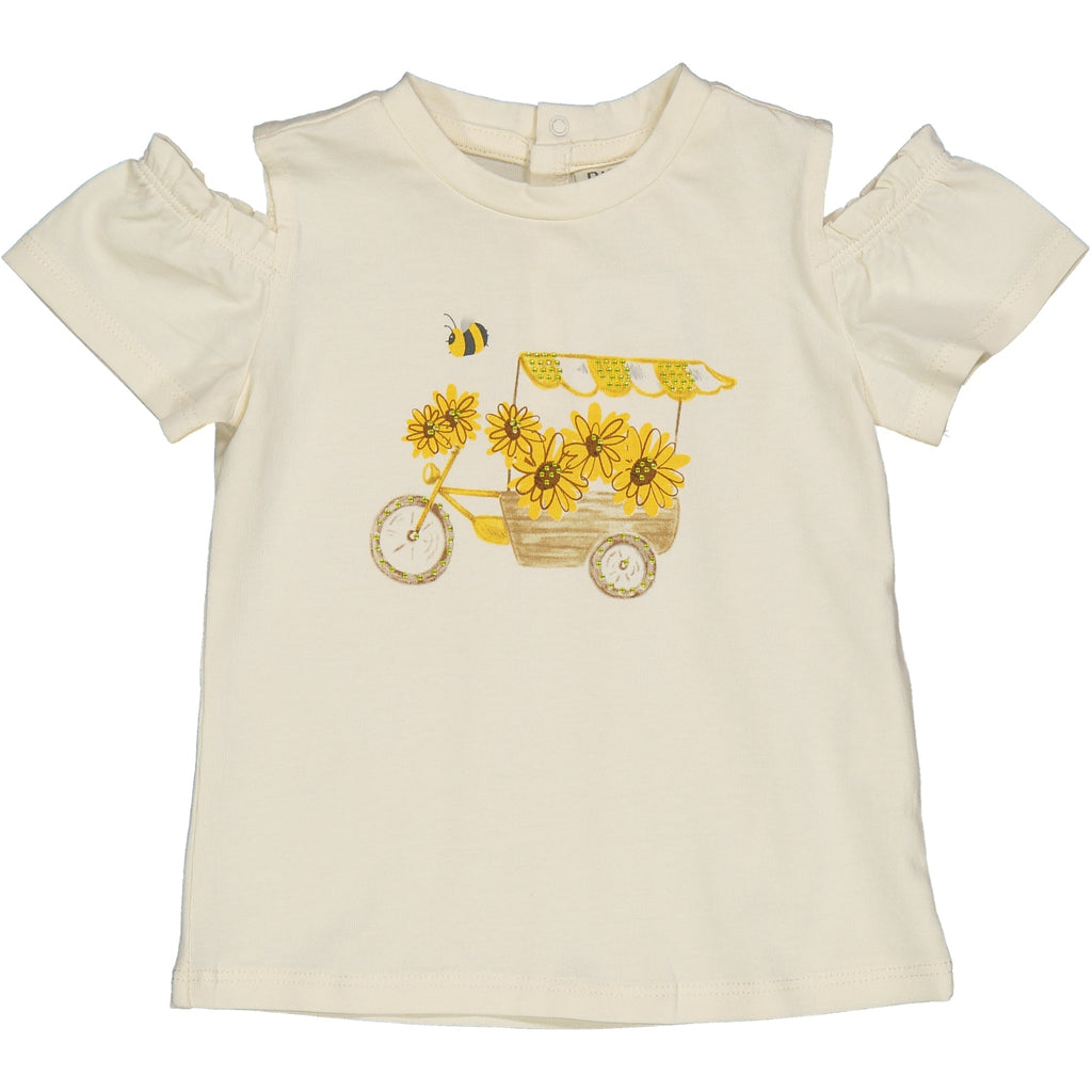 TSHIRT CARRETTO DI FIORI