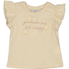 TSHIRT FIORI CROCHET