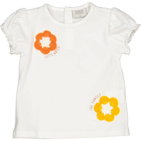 TSHIRT MAXI FIORI