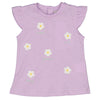 TSHIRT FIORI CROCHET