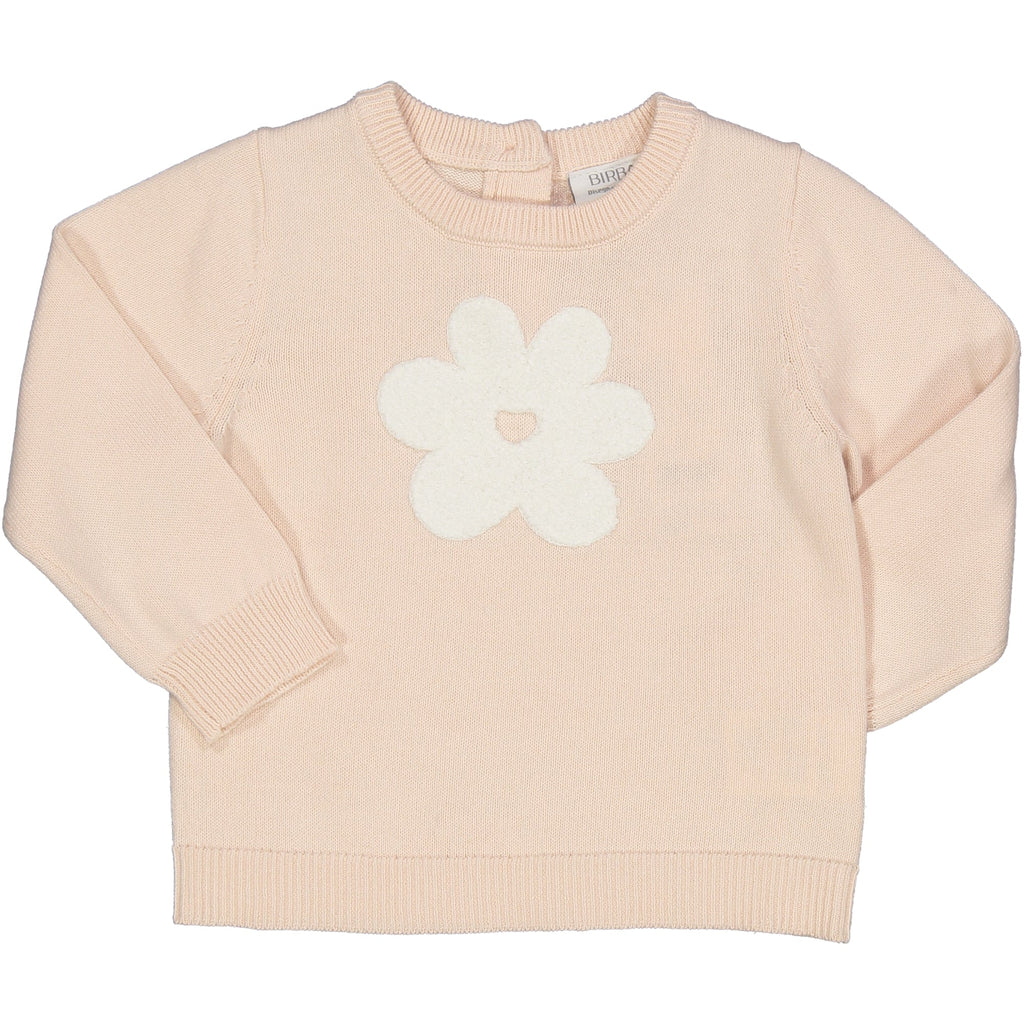 MAGLIONCINO RICAMO FIORE