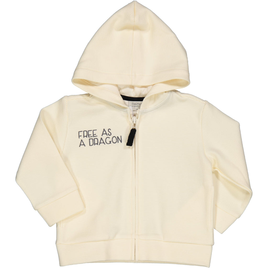 CARDIGAN FELPA A RILIEVO