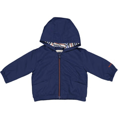 GIUBBOTTO IN NYLON EFFETTO GOMMATO