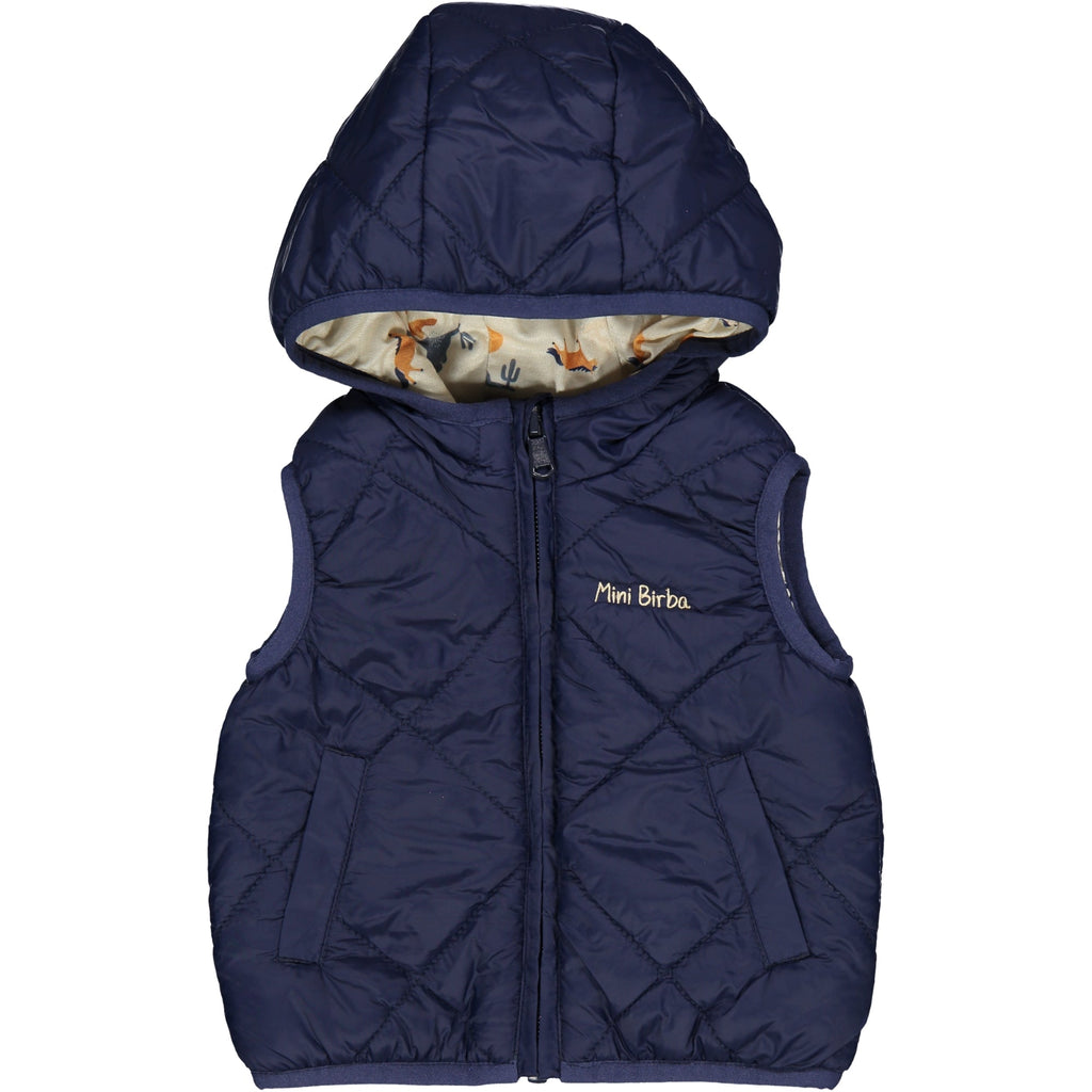 GILET TRAPUNTATO