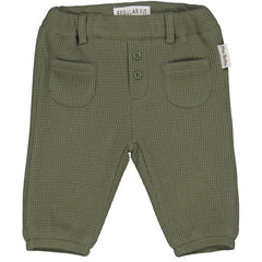 PANTALONE TESSUTO WAFFLE