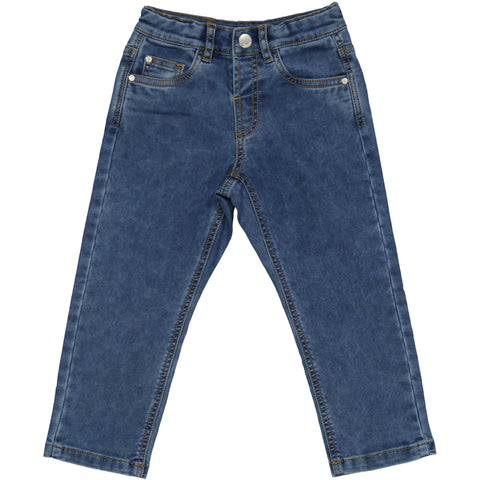 PANTALONE FELPA FINTO DENIM