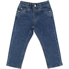 PANTALONE FELPA FINTO DENIM