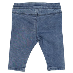 PANTALONE FELPA EFFETTO DENIM